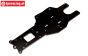 TPS87416 Baja Rear Lower Chassis plate Black, 1 pc.