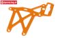 HPI87483 Rear Upper Plate Orange, 1 pc.