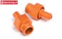 HPI87493 Wheel axle front Orange, 2 st.