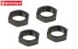 TPS102216 Wheel nut Black HPI-Rovan Ø24, 4 pcs.