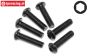 HPI94909 Button Head screw M6-L25 mm, 6 pcs
