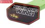 TPS85451/10 Nylon rear Wing Black HPI-Rovan, Set