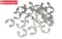 TPSZ103 E-clips Ø4 mm, 15 pcs.