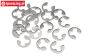 HPIZ103 E-clips Ø4 mm, 12 pcs.