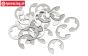 HPIZ106 E-clips Ø7 mm, 12 pcs.