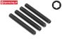 HPIZ747 Scrub screw M6-L45 mm, 4 pcs.