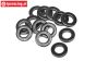 HPIZ823 Steel washer Ø4-Ø8-H1,2 mm, 12 pcs