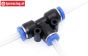 TPS0968/02 Hydraulic T connection Ø4 mm, 1 pc.