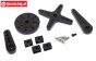 JX-B130 Brushless MEGA Servo 130kg-15T, 1 pc.