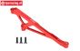 5T3/016F-R LOSI 5IVE-TE 3.0 Aluminum front Brace Red, 1 pc.