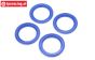 LOS-1821 LOSI LMT 2.0 Beadlock Bleu, 4 pcs,