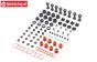 LOS-1834 LOSI LMT 2.0 Shock Repair Kit