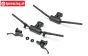 LOS-2283 Promoto handlebars with grips, set