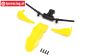 LOS-2292 Promoto Fender, Handguards & Bars Yellow, set