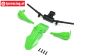 LOS-2308 Promoto Fender, Handguards & Bars Green, set