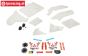 LOS250018 Body LOSI DBXL-DBXL-E Clear, Set