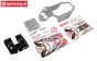 LOS250035 Body LOSI Super Rock Rey Clear, Set