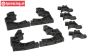 LOS251016 Bulk head front/rear DBXL-MTXL, Set