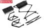 LOS251055 Rear Body Mount Bar L&R, X-Bar SBR, Set