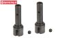 LOS252011 Wheel Axle rear DBXL-MTXL, 2 pcs.