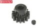LOS252065 E-Motor Steel gear 14T-M1,5, 1 pc.