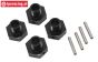 LOS252077 Wheel Hex 20 mm with pin SBR-SRR, 4 pcs.