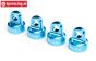 LOS253032 Alu-Shock cap blue SBR-2.0-SRR, 4 pcs.