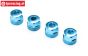 LOS253032 Alu-Shock cap blue SBR-2.0-SRR, 4 pcs.