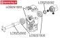 LOS257000 Ball Bearing DBXL-MTXL, 4 pcs.