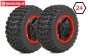 LOS45004 Tyre on Rim DBXL Ø175-W70 mm, 2 pcs.