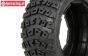 LOS45006 Tyres with Foam DBXL Ø120-W70 mm, 2 pcs.