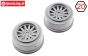 LOS45020 Silver rims SBR-SRR, set, 2 pcs.