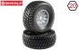LOS45021 Desert Claw tyres Mounted, 2 pcs.