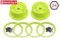 LOS45024 Wheel with beadlock Yellow, Set
