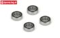 LOSA6940 PROMOTO ball bearing Ø6-Ø12-H4 mm, 4 pcs.