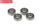 LOSA6942 Ball-bearing Ø8-Ø16 mm, 4 pcs.