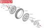 LOSA6955 PROMOTO ball bearing Ø5-Ø13-H4 mm, 2 pcs.