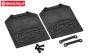 LOSB2581 Mud flap with retainer LOSI 5T-BWS, Set