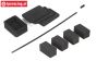 LOSB2587 LOSI 5IVE-T Radio plaat schuimn, Set