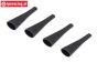 LOSB2857 Shock Boots LOSI 5T-BWS-TLR, 4 pcs.