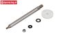 LOSB2872 Shock shaft L90 LOSI 5T-BWS-TLR, 2 pcs.