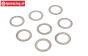 TPS3201/20 Steel Shim Ring Ø15-Ø21-H0,2 mm, 8 pcs.