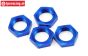 LOSB3227 LOSI Alu-Wheel nut Bleu 25 mm, 4 pcs.