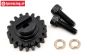 LOSB5046 Pinion Gear 18T-M1,5 LOSI 5T-BWS-TLR, 1 pc.