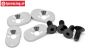 LOSB5804 Engine Mount Inserts 18,5-58T LOSI 5T, 4 pcs.