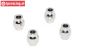 TPS5904/04 Coated steel balls servo rod LOSI-BWS, 4 pcs.