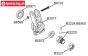 TPS9502 LOSI 5T Wheelhub Ball-Bearing Ø20-Ø32-H7 mm, 4 pcs,