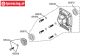 TPS9506 LOSI 5T Clutch Bell bearing Ø15-Ø28-H7 mm, 4 pcs,