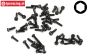 LOSB6451 Hex screw-sorti M3, 38 pcs.