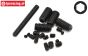 LOSB6501 Scrub Screw M3-M4-M5-M8, 19 pcs.